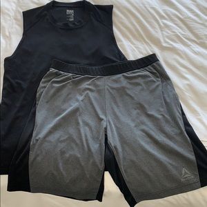 Reebok complete workout outfit